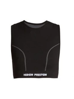 Heron Preston Active Logo Cropped Top