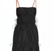 Heron Preston Ruched Nylon Minidress -Cheap Mother And Heron Store unnamed file 1707