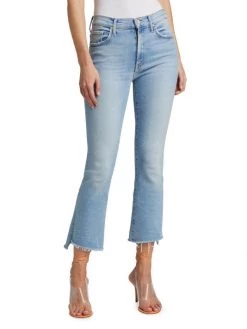 Mother The Insider Frayed Ankle Jeans -Cheap Mother And Heron Store unnamed file 172