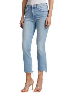 Mother The Insider Frayed Ankle Jeans -Cheap Mother And Heron Store unnamed file 173
