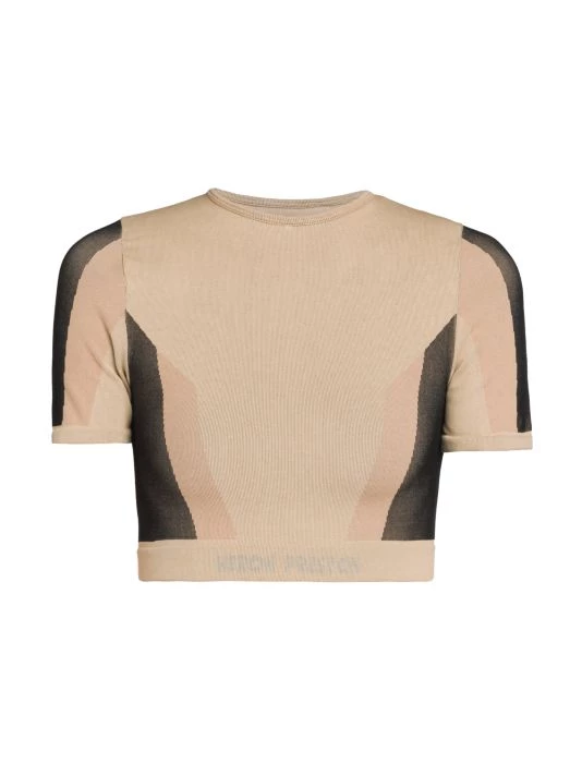 Heron Preston 3D Ribbed Cropped Top 2 Heron Preston 3D Ribbed Cropped Top