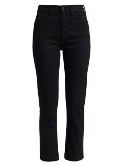 Mother Rider High-Waisted Ankle Jeans