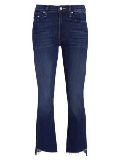 Mother The Insider Cropped Flare Leg Jeans