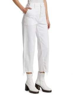 Mother The Private Frayed Ankle Jeans -Cheap Mother And Heron Store unnamed file 194