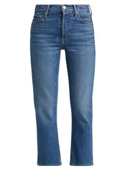 Mother The Tomcat High-Rise Stretch Kick-Flare Jeans