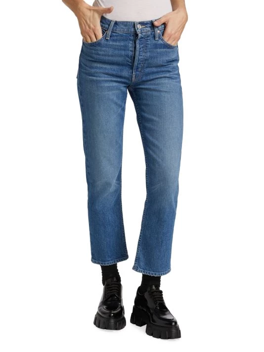 Mother The Tomcat High-Rise Stretch Kick-Flare Jeans 5 Mother The Tomcat High-Rise Stretch Kick-Flare Jeans - Image 3