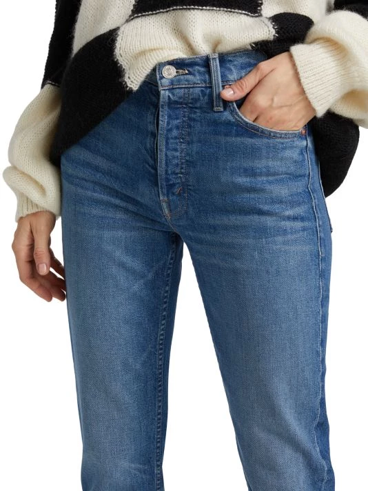 Mother The Tomcat High-Rise Stretch Kick-Flare Jeans 8 Mother The Tomcat High-Rise Stretch Kick-Flare Jeans - Image 6