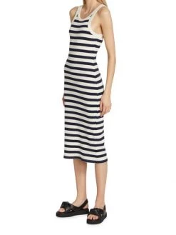 Mother The Chin Ups Rib-Knit Midi-Dress -Cheap Mother And Heron Store unnamed file 214