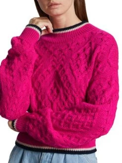 Mother The Mock Alpaca-Blend Crop Sweater -Cheap Mother And Heron Store unnamed file 230