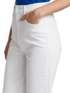 Mother The Tunnel Vision Ankle High-Rise Stretch Crop Straight-Leg Jeans -Cheap Mother And Heron Store unnamed file 237