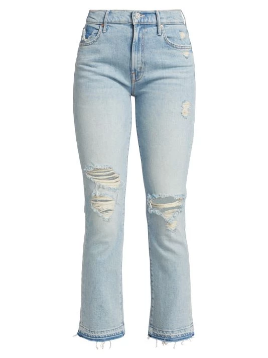 Mother The Rascal Frayed Ankle Jeans 3 Mother The Rascal Frayed Ankle Jeans