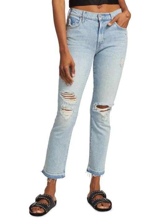 Mother The Rascal Frayed Ankle Jeans 5 Mother The Rascal Frayed Ankle Jeans - Image 3