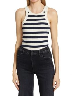 Mother The Chin Ups Rib-Knit Tank -Cheap Mother And Heron Store unnamed file 248
