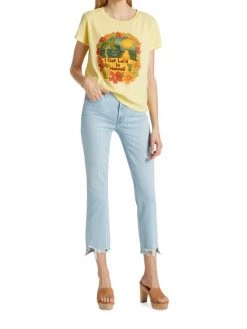 Mother The Insider Cropped Raw-Edge Jeans -Cheap Mother And Heron Store unnamed file 268