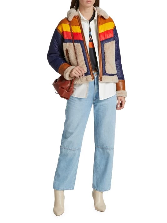 Mother The Triple Block Puffed Jacket 4 Mother The Triple Block Puffed Jacket - Image 2