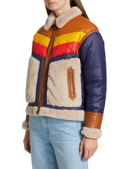 Mother The Triple Block Puffed Jacket 6 Mother The Triple Block Puffed Jacket - Image 4