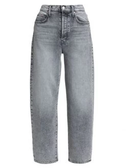 Mother The Curbside High-Rise Ankle Balloon Jeans