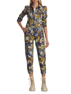 Mother Puffy Wrapper Floral Jumpsuit 12 Mother Puffy Wrapper Floral Jumpsuit -Cheap Mother And Heron Store unnamed file 334