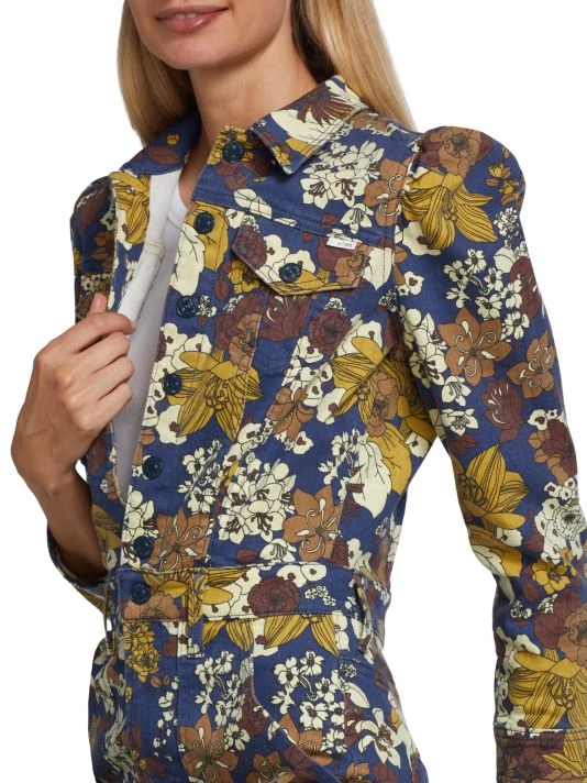 Mother Puffy Wrapper Floral Jumpsuit 9 Mother Puffy Wrapper Floral Jumpsuit - Image 7