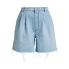 Mother Double-Pleated Denim Shorts -Cheap Mother And Heron Store unnamed file 340
