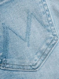 Mother Curbside Skimp High-Rise Straight-Leg Jeans -Cheap Mother And Heron Store unnamed file 360