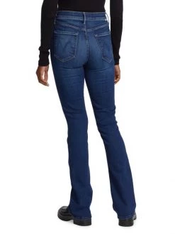 Mother Runaway High-Rise Stretch Slim Boot-Cut Jeans -Cheap Mother And Heron Store unnamed file 372