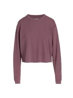 Mother The Twister Cropped Long Sleeve