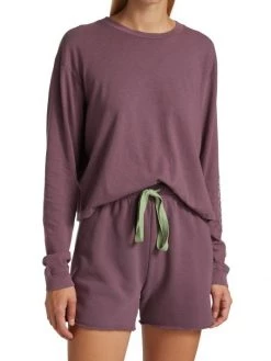 Mother The Twister Cropped Long Sleeve -Cheap Mother And Heron Store unnamed file 377