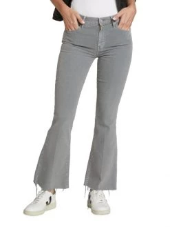 Mother The Weekender Fray Mid-Rise Stretch Flare Jeans -Cheap Mother And Heron Store unnamed file 384