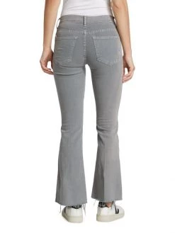 Mother The Weekender Fray Mid-Rise Stretch Flare Jeans -Cheap Mother And Heron Store unnamed file 386