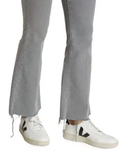 Mother The Weekender Fray Mid-Rise Stretch Flare Jeans -Cheap Mother And Heron Store unnamed file 387