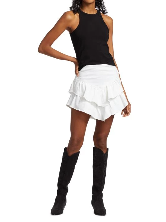 Mother The Ruffle Miniskirt 4 Mother The Ruffle Miniskirt - Image 2