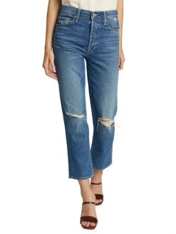 Mother The Tomcat Cropped Jeans -Cheap Mother And Heron Store unnamed file 40