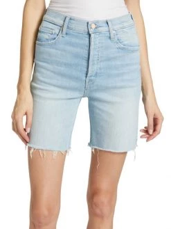 Mother The Tripper Cut-Off Fray Denim Shorts 11 Mother The Tripper Cut-Off Fray Denim Shorts -Cheap Mother And Heron Store unnamed file 412