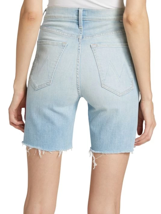 Mother The Tripper Cut-Off Fray Denim Shorts 7 Mother The Tripper Cut-Off Fray Denim Shorts - Image 5