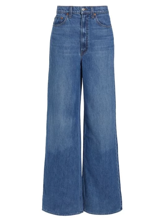 Mother Funnel Cuff High-Rise Rigid Wide-Leg Jeans 3 Mother Funnel Cuff High-Rise Rigid Wide-Leg Jeans