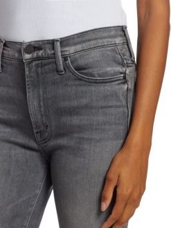 Mother The Rascal Split-Hem High-Rise Straight-Leg Jeans -Cheap Mother And Heron Store unnamed file 450