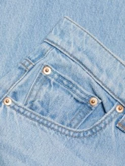 Mother Fun Dip Puddle Slice High-Rise Distressed Wide Jeans -Cheap Mother And Heron Store unnamed file 465