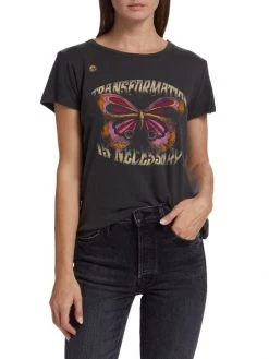Mother Lil Sinful Butterfly Graphic T-Shirt -Cheap Mother And Heron Store unnamed file 468