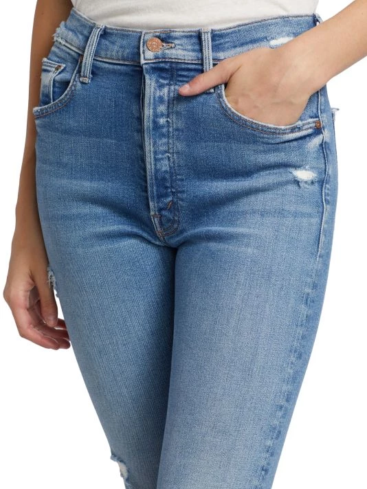 Mother The Tripper Frayed Ankle Jeans 8 Mother The Tripper Frayed Ankle Jeans - Image 6