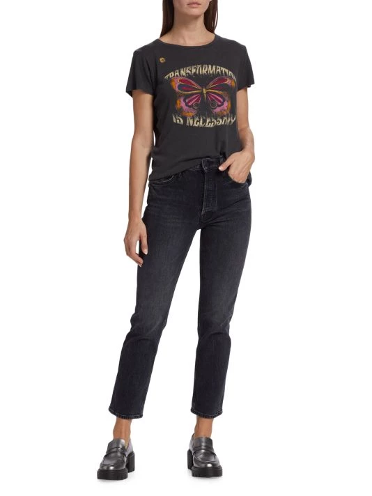 Mother The Tomcat Ankle-Crop Jeans 4 Mother The Tomcat Ankle-Crop Jeans - Image 2