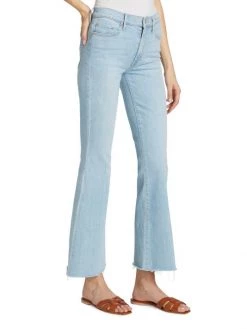 Mother The Weekender FrayMid-Rise Stretch Flared Jeans -Cheap Mother And Heron Store unnamed file 532