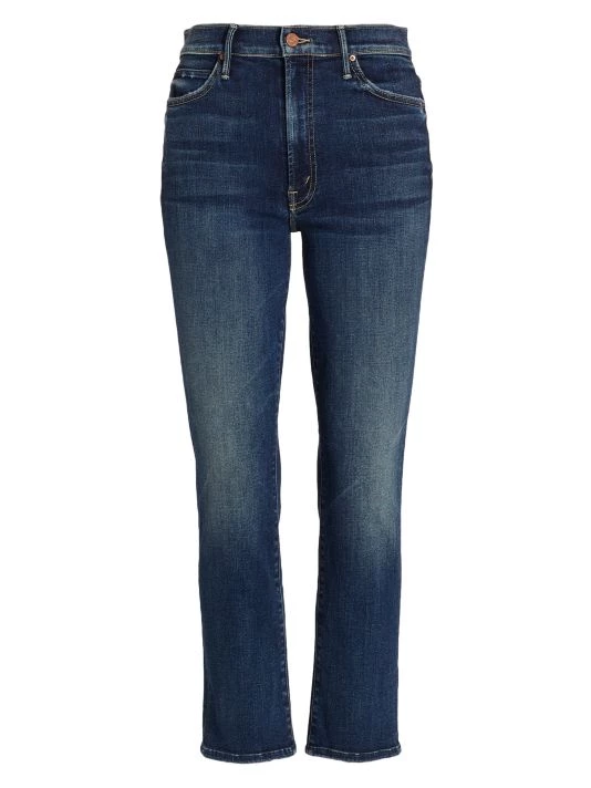 Mother The Swooner Rascal High-Rise Straight-Leg Ankle Jeans 3 Mother The Swooner Rascal High-Rise Straight-Leg Ankle Jeans