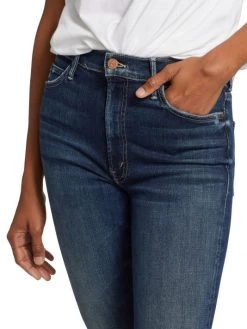 Mother The Swooner Rascal High-Rise Straight-Leg Ankle Jeans 14 Mother The Swooner Rascal High-Rise Straight-Leg Ankle Jeans -Cheap Mother And Heron Store unnamed file 541