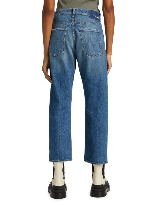 Mother The Ditcher Stretch Straight-Fit Crop Jeans 7 Mother The Ditcher Stretch Straight-Fit Crop Jeans - Image 5