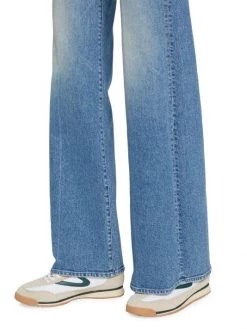 Mother The Hustler Roller Heel Wide-Leg Jeans -Cheap Mother And Heron Store unnamed file 576