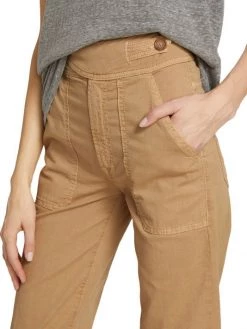 Mother The Wrapped Up Patch Pocket High-Rise Wide-Leg Ankle Jeans -Cheap Mother And Heron Store unnamed file 603