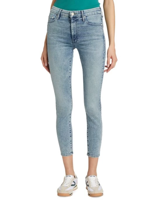 Mother The Looker High-Rise Stretch Skinny Ankle Jeans 5 Mother The Looker High-Rise Stretch Skinny Ankle Jeans - Image 3