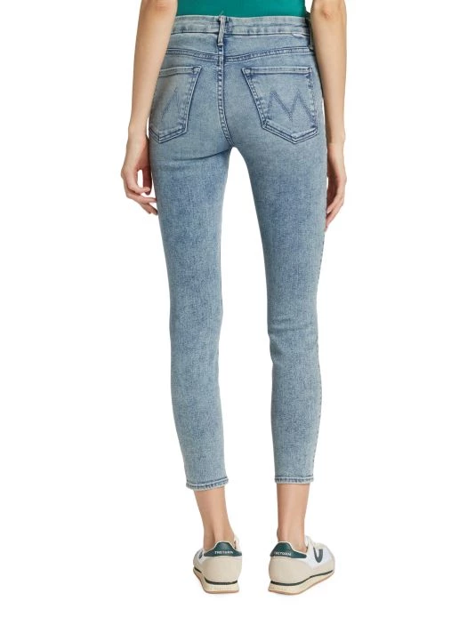 Mother The Looker High-Rise Stretch Skinny Ankle Jeans 7 Mother The Looker High-Rise Stretch Skinny Ankle Jeans - Image 5