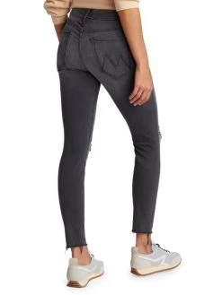 Mother Looker Distressed Stretch Skinny Crop Jeans 13 Mother Looker Distressed Stretch Skinny Crop Jeans -Cheap Mother And Heron Store unnamed file 63